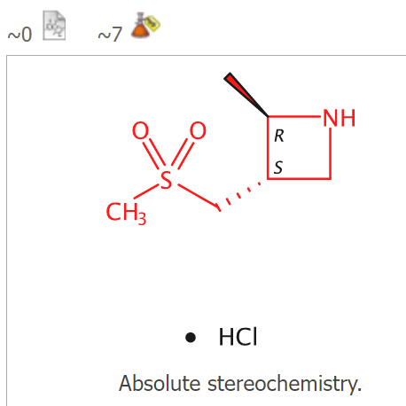 高质量（2R，3S）-2-甲基-3-（甲基磺酰基甲基）氮捷丁胺盐酸盐大量库存